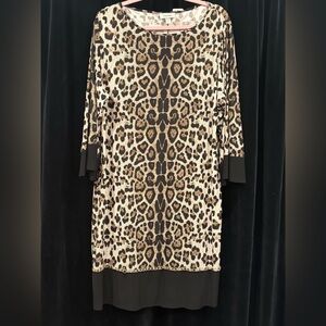Animal Print Dress Barn Dress